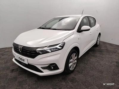 Blanc Occasion 2022 Dacia Sandero Comfort | 11 490 € (Bon prix)