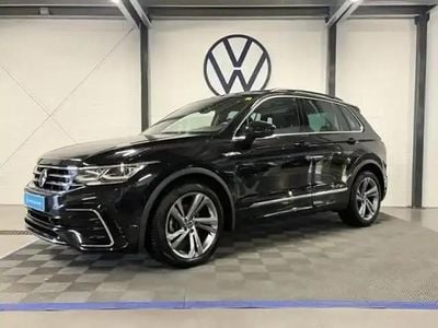 Noir intense nacrée Occasion 2022 VW Tiguan R-line SUV | 32 990 € (Prix juste)