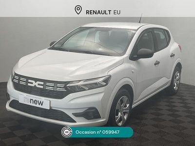 Blanc Occasion 2023 Dacia Sandero Essentiel Citadine | 11 490 € (Bon prix)