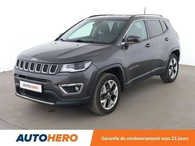 Gris Occasion 2017 Jeep Compass Limited SUV | 17 990 € (Prix juste)