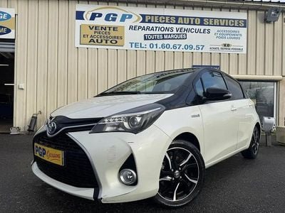 Occasion Toyota Yaris Hybrid 76 ch (55 kW) 2016 Blanc Berline