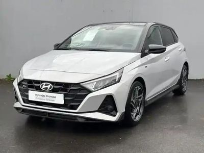 Occasion Hyundai i20 N Line 2025 Lumen gray métal/toit+rétros black Berline