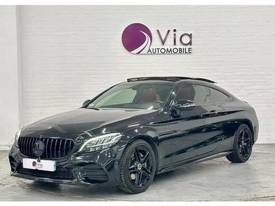 Occasion Mercedes C220 AMG line 194 ch (142 kW) 2018 Noir Coupé