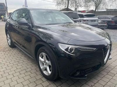 Noir Occasion 2019 Alfa Romeo Stelvio Super SUV | 19 300 € (Bon prix)