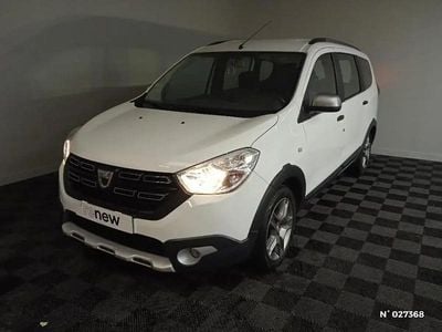 Blanc Occasion 2018 Dacia Lodgy Stepway Monospace | 9 890 € (Super prix)