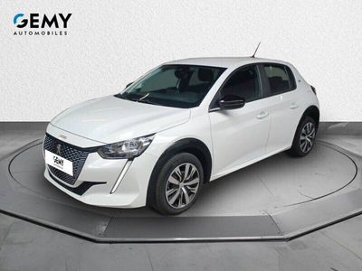 Occasion Peugeot e-208 Active 100 kW (136 ch) 2022 Blanc Citadine