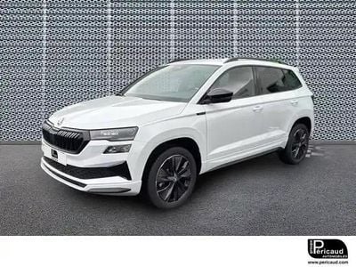 Blanc lune Nouvelle 2025 Skoda Karoq SUV | 39 990 € (Prix cher)