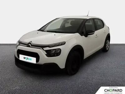 Blanc banquise Occasion 2021 Citroën C3 PureTech Berline | 8 790 € (Bon prix)