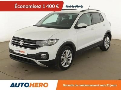 Blanc Occasion 2019 VW T-Cross LOUNGE SUV | 17 190 € (Prix juste)