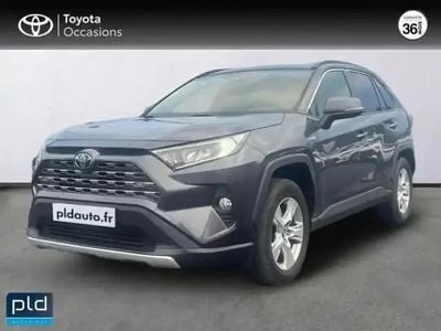 Gris atlas métallisé Occasion 2020 Toyota RAV4 Hybrid SUV | 28 990 € (Prix juste)