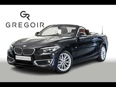 Noir Occasion 2017 BMW 218 Luxury Line Cabriolet | 18 450 € (Super prix)