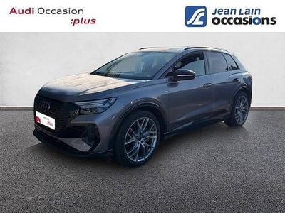 Gris typhon métallisé Occasion 2024 Audi Q4 e-tron S-Line SUV | 44 990 € (Bon prix)