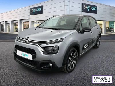 Gris Occasion 2020 Citroën C3 PureTech Citadine | 9 490 € (Prix juste)