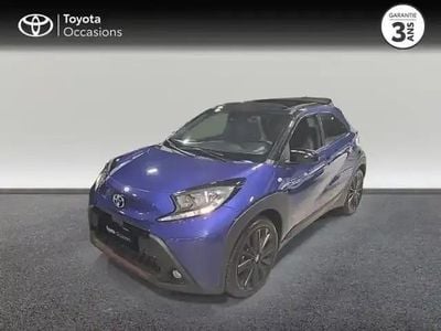 Biton bleu genièvre métal/toit noir Occasion 2024 Toyota Aygo X Design SUV | 16 890 € (Prix juste)