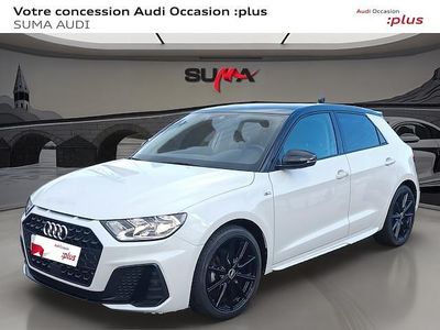 Blanc glacier métallisé Occasion 2021 Audi A1 Sportback S-Line Citadine | 20 990 € (Prix juste)