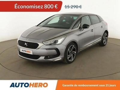 Gris Occasion 2017 DS Automobiles DS5 Sport Chic Citadine | 14 490 € (Prix assez cher)