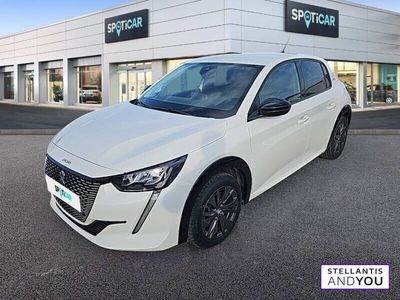 Occasion Peugeot e-208 Style 100 kW (136 ch) 2022 Blanc Citadine