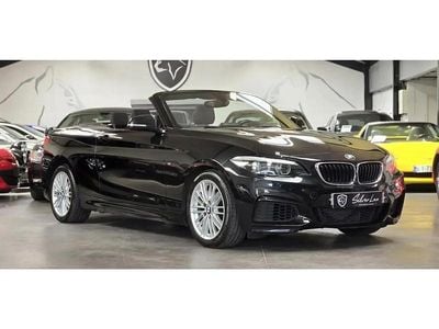 Noir Occasion 2019 BMW 218 Cabriolet | 19 990 € (Prix juste)
