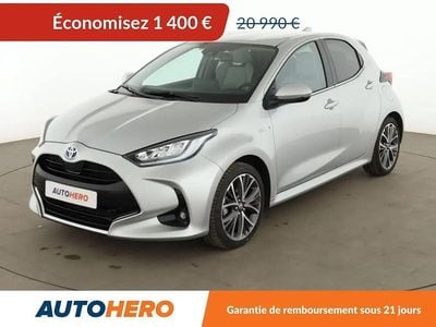 Gris Occasion 2021 Toyota Yaris Hybrid Citadine | 19 590 € (Prix juste)