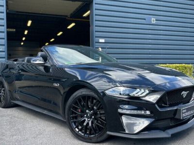 occasion Ford Mustang GT convertible 450ch bva10 cabriolet full black 1e main malu
