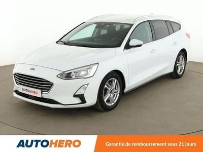 Blanc Occasion 2018 Ford Focus Break | 12 990 € (Bon prix)