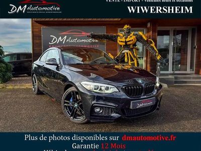 Occasion BMW 220 M Sport 185 ch (136 kW) 2018 Noir Coupé