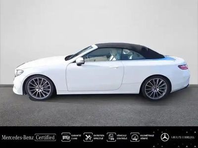 Occasion Mercedes E220 Sportline 2018 Blanc polaire Cabriolet