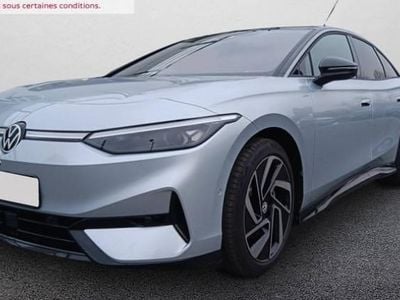 Jaune soleil noir uni Occasion 2023 VW ID.7 Exclusive Citadine | 42 900 € (Bon prix)