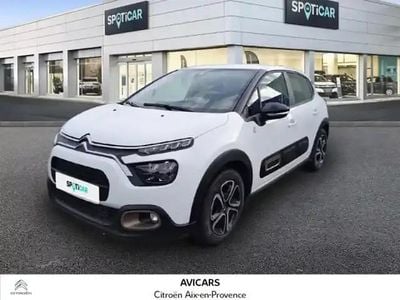Blanc banquise (o) Occasion 2023 Citroën C3 PureTech Berline | 12 990 € (Prix juste)