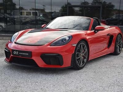 Rouge Occasion 2020 Porsche 718 Spyder Cabriolet | 92 900 €
