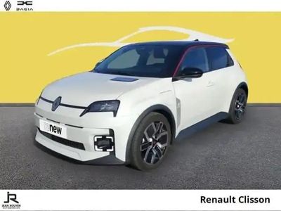 Blanc nacré / toit noir etoilé Occasion 2025 Renault 5 E-Tech Techno Berline | 28 490 €