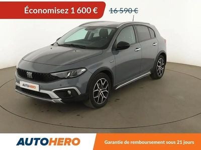Gris Occasion 2021 Fiat Tipo Cross Berline | 14 990 € (Prix juste)