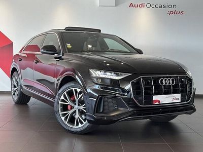 Noir orca métallisé Occasion 2019 Audi Q8 S-Line SUV | 63 980 € (Prix cher)
