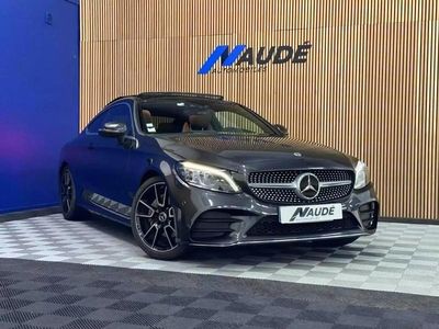 Occasion Mercedes C200 AMG line 184 ch (135 kW) 2018 Gris Coupé