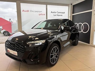 Noir mythe métallisé Occasion 2024 Audi Q5 Sportback S-Line SUV | 57 990 € (Prix juste)