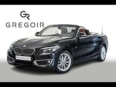 Noir Occasion 2017 BMW 218 Luxury Line Cabriolet | 18 450 € (Bon prix)