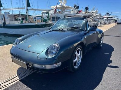 Vert Occasion 1995 Porsche 993 Cabriolet | 78 900 €