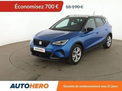Bleu Occasion 2022 Seat Arona FR SUV | 17 490 € (Super prix)
