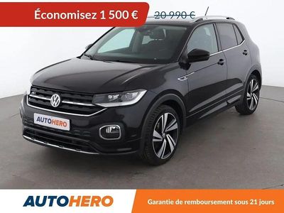Noir Occasion 2019 VW T-Cross R-line SUV | 19 490 € (Prix juste)