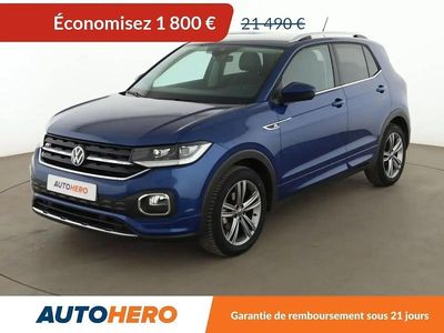 Bleu Occasion 2022 VW T-Cross R-line SUV | 19 690 € (Bon prix)