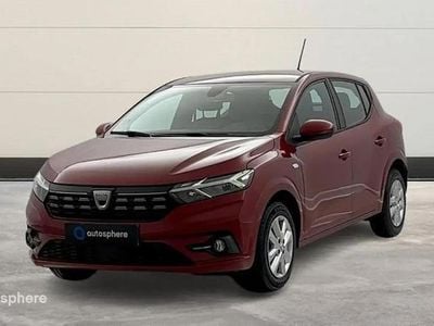 Rouge Occasion 2022 Dacia Sandero Comfort Citadine | 11 999 € (Bon prix)