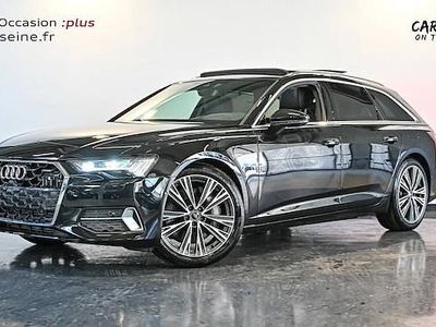 Noir mythe métallisé Occasion 2024 Audi A6 Advanced Break | 56 900 € (Prix assez cher)