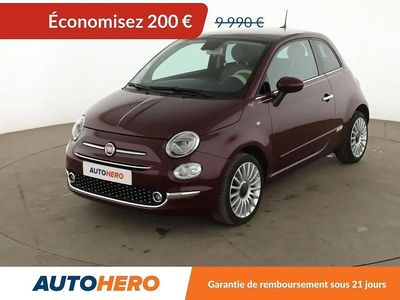 Occasion Fiat 500 69 ch (50 kW) 2018 Mauve Citadine