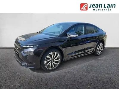 Noir Occasion 2025 Skoda Enyaq iV SportLine SUV | 45 690 € (Prix assez cher)