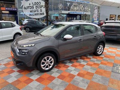 Gris platinium/toit blanc Occasion 2023 Citroën C3 Citadine | 13 450 € (Prix juste)