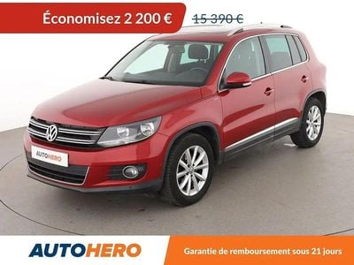 Rouge Occasion 2015 VW Tiguan LOUNGE SUV | 13 190 € (Prix juste)