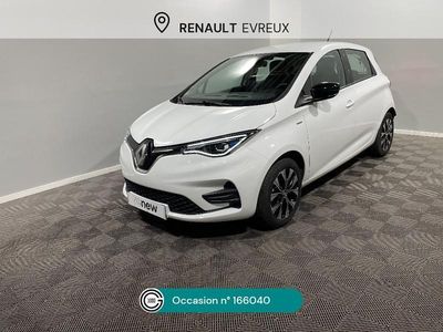 Blanc Occasion 2021 Renault Zoe LIMITED Citadine | 15 990 € (Prix assez cher)