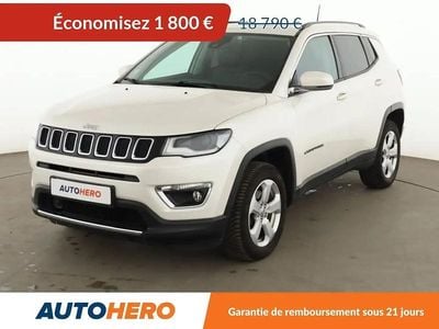 Blanc Occasion 2017 Jeep Compass Limited SUV | 16 990 € (Prix juste)