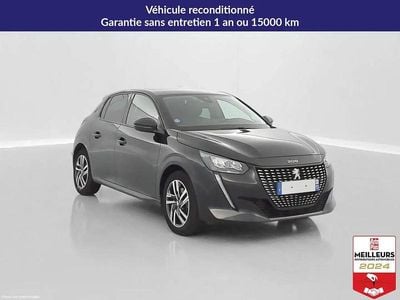Noir Occasion 2022 Peugeot 208 Allure Citadine | 16 660 € (Prix juste)