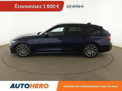 Bleu Occasion 2019 BMW 330 M Sport Break | 31 090 € (Prix assez cher)